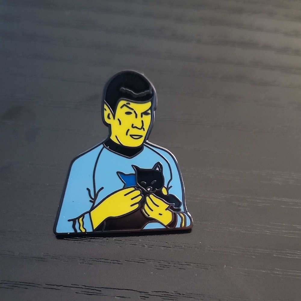 Star Trek Spock Inspired Enamel Pin